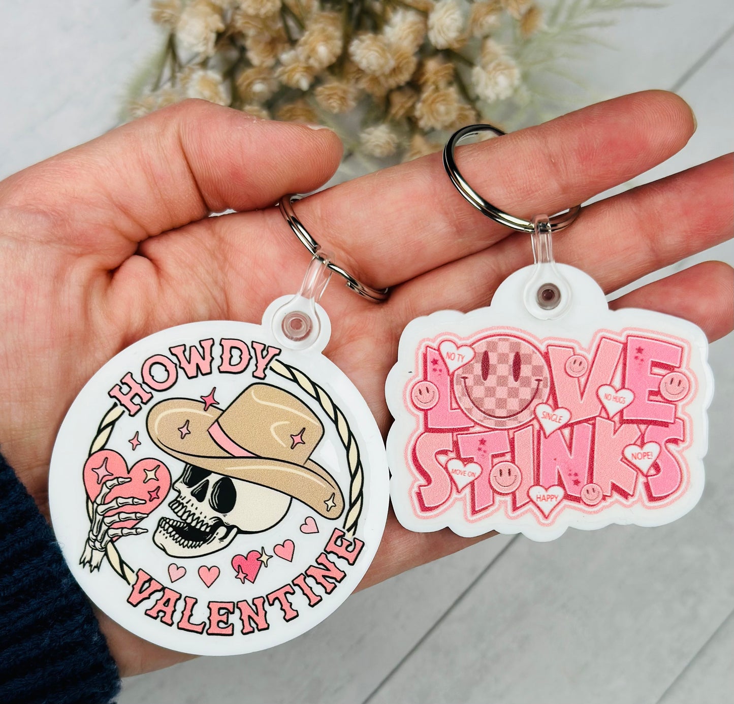 * Acrylic Pendant - More Valentine Acrylic Key Tag