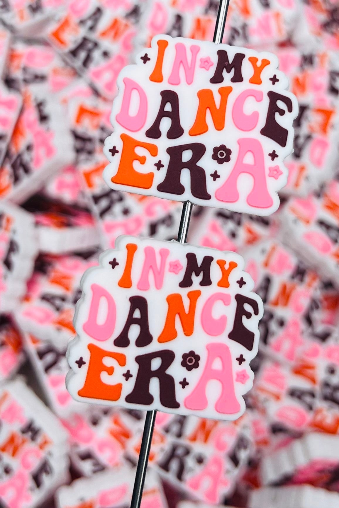 In My DANCE Era Focal Silicone Bead, Sports Focal Silicone Bead