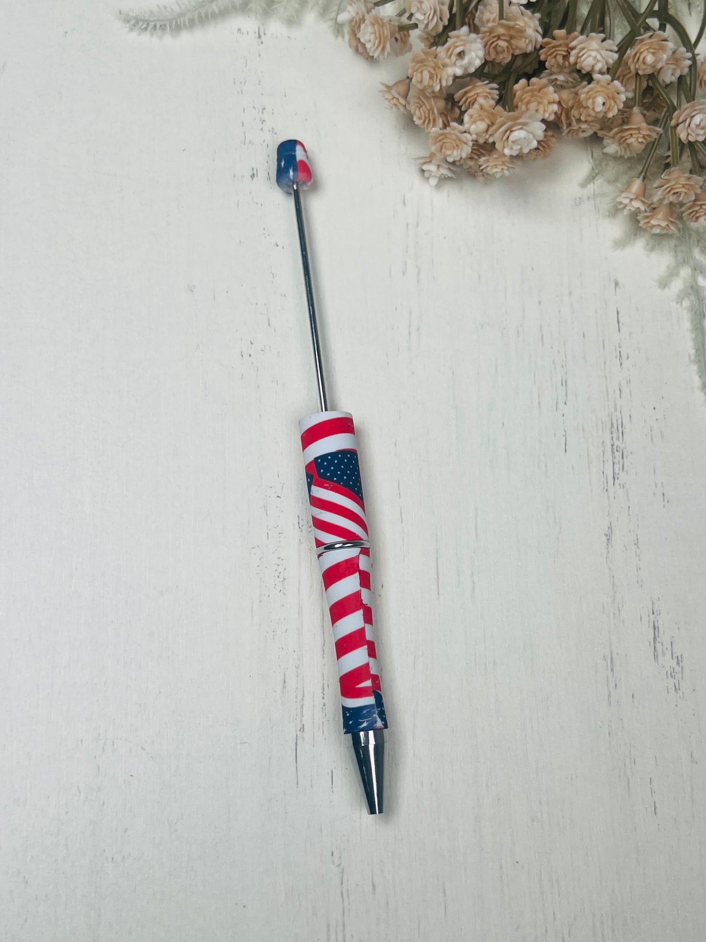 * Printed Beadable Pens, DIY Beaded Pen