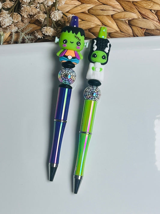 * Bead Mix - Frankie and His Bride Pen DIY 3D Frankie Silicone Bead Kit, Great For Gifts