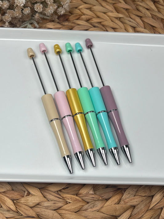 * Beadable Pen Pack - Pastel
