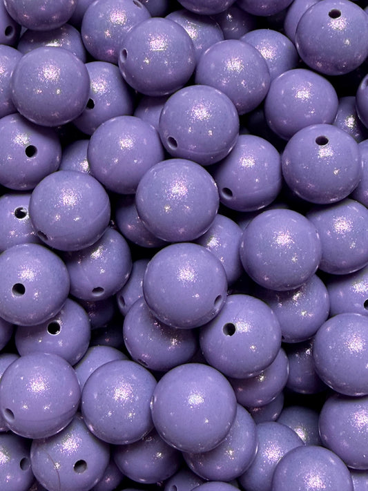 15mm Opal Concord Round Silicone Beads