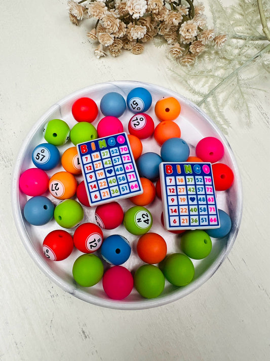 *Bead Mix - Bingo Silicone Bead Mix