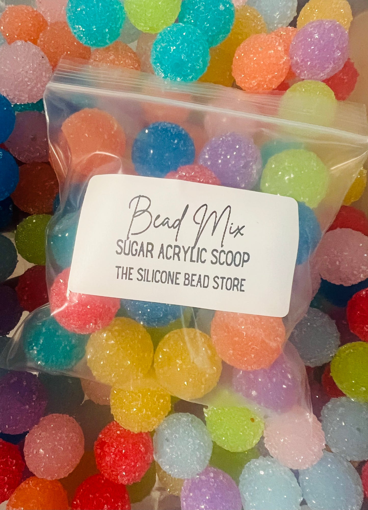 *Bead Mix #172- Sugar Acrylic Bead Mix (Pack of 25)