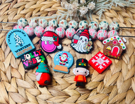 * Starter Mix - Christmas Bundle Silicone Beads