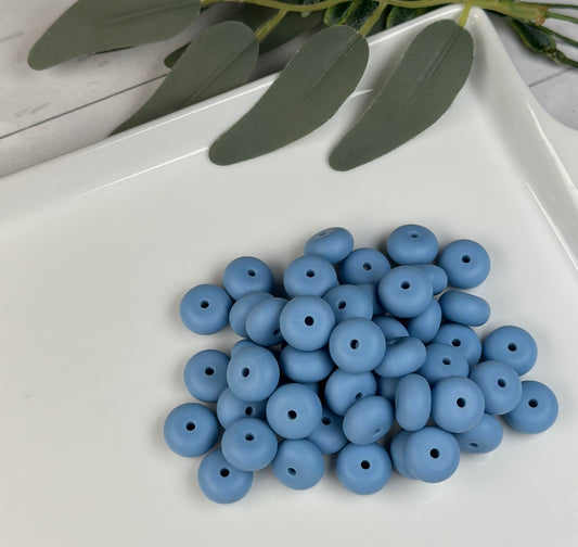 14mm ABACUS Steel Silicone Beads