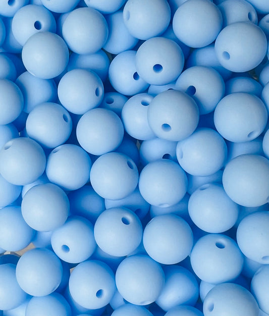 12mm Round Solid Cool Springs Silicone Bead