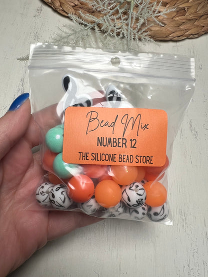 *Bead Mix - Number 12 Silicone Bead Mix, Music Bead Mix