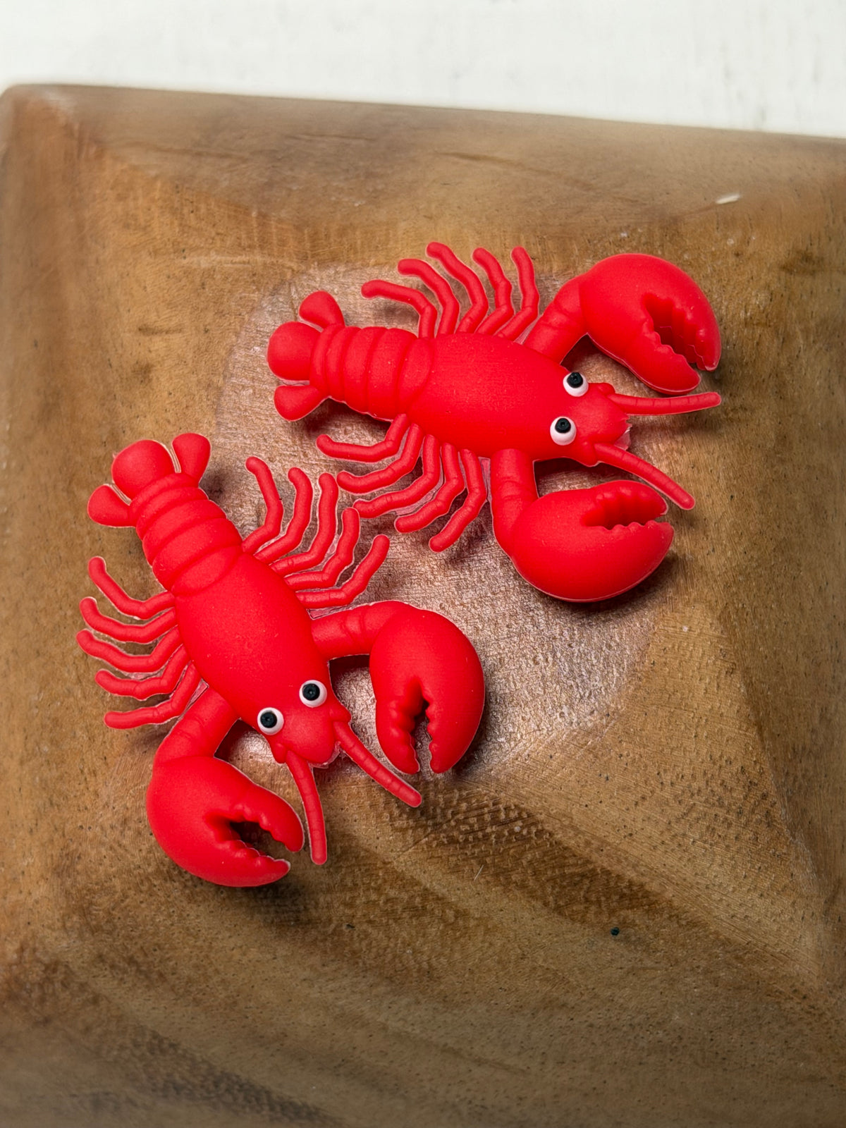 3D Lobster Silicone Focal Bead,**NOT FOR TEETHING** Animal Shape Silicone Bead