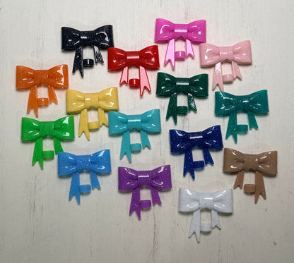 Y- Straw Topper - COSMIC Glitter Bow, Tumbler Accessory