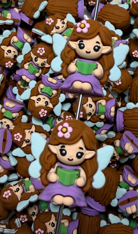 3D Fiona Fairy EXCLUSIVE Silicone Focal Bead *NOT for Teething**