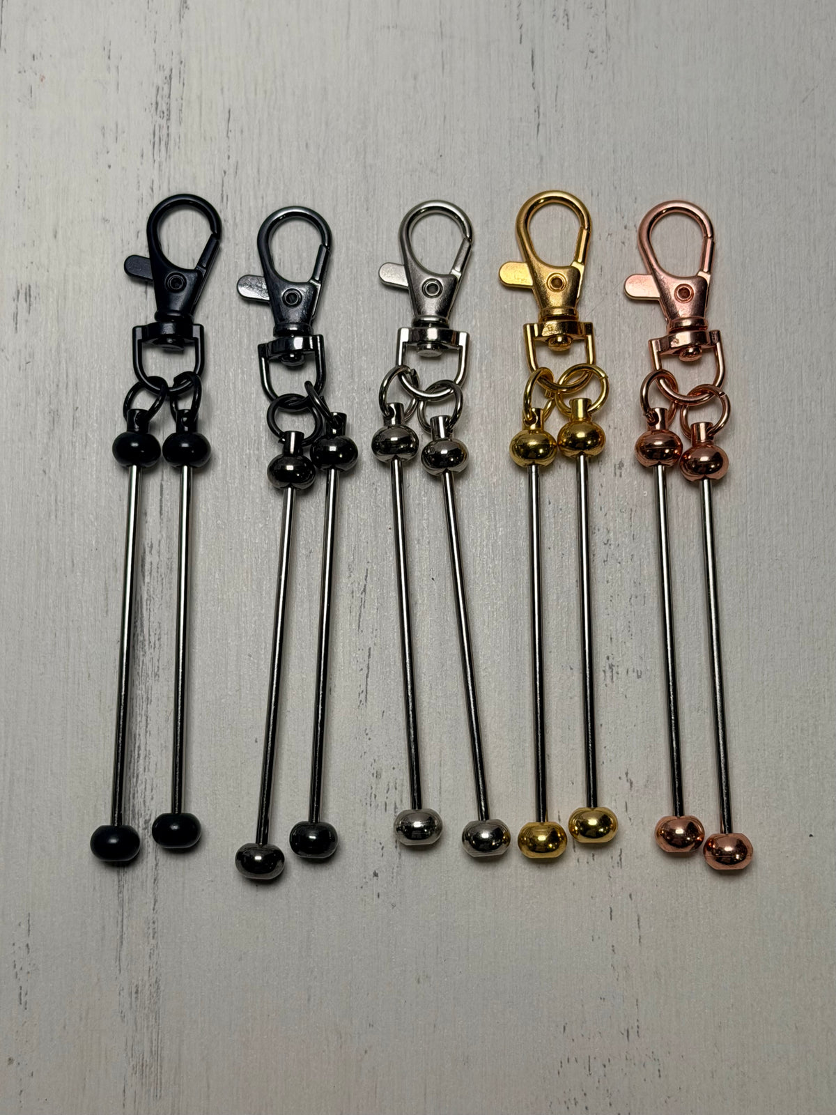 *Beadable DOUBLE Clasp Connector Bars