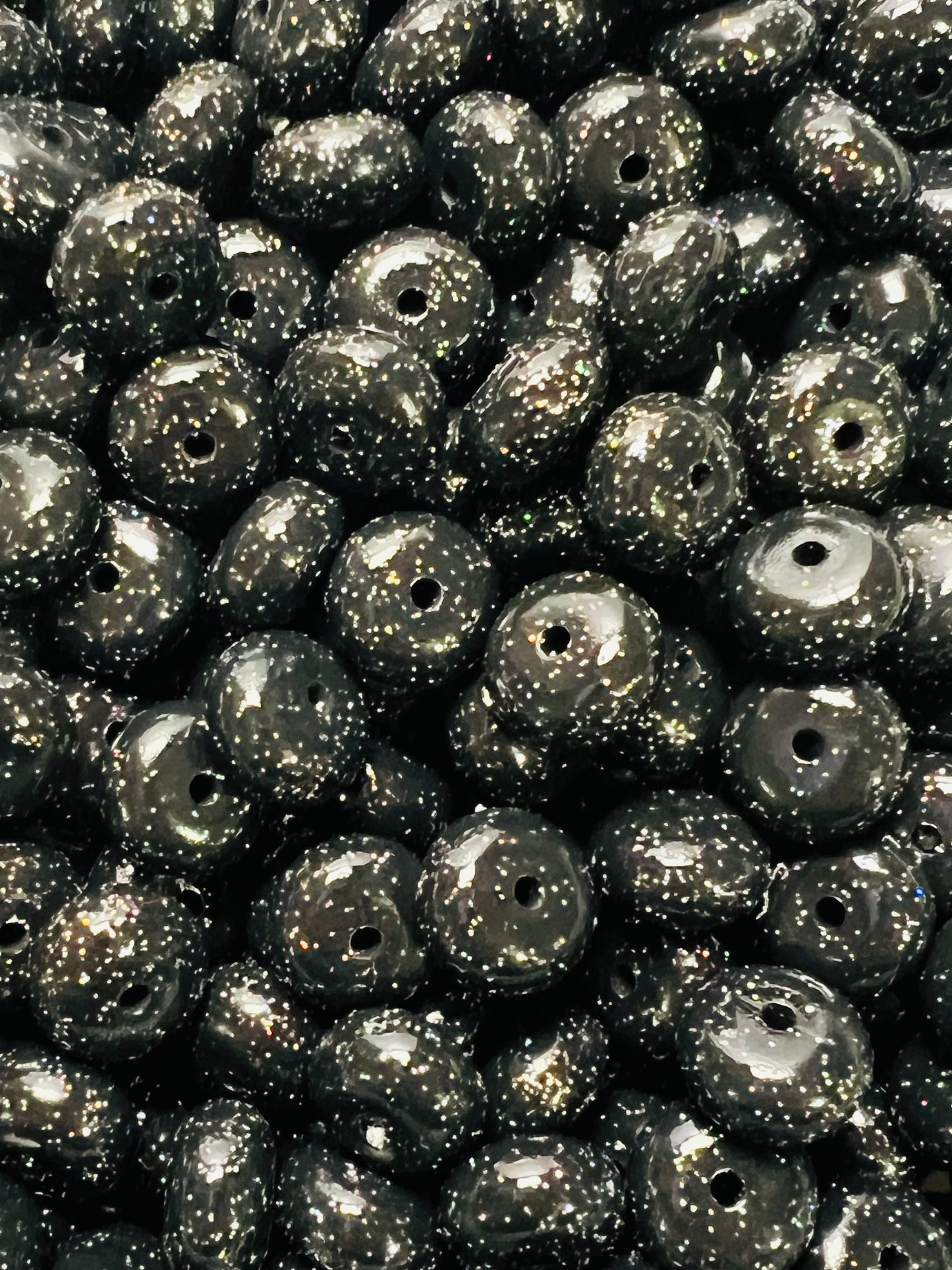 14mm ABACUS Galaxy Silicone Beads