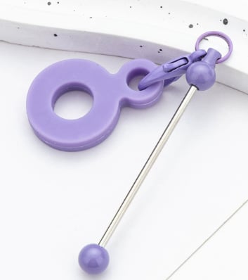 * Beadable Straw Charm Hanger