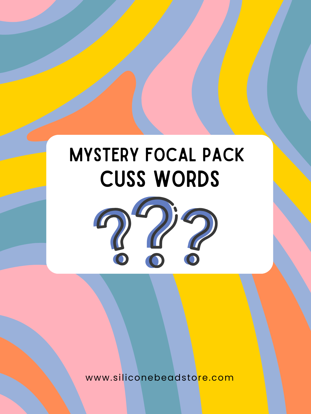 *Bead Mix- #272 CUSS WORDS Mystery Focal Pack