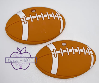 Z- Teether Football Teether, Food Silicone Teether,  Sports Teether Pendant, Teething