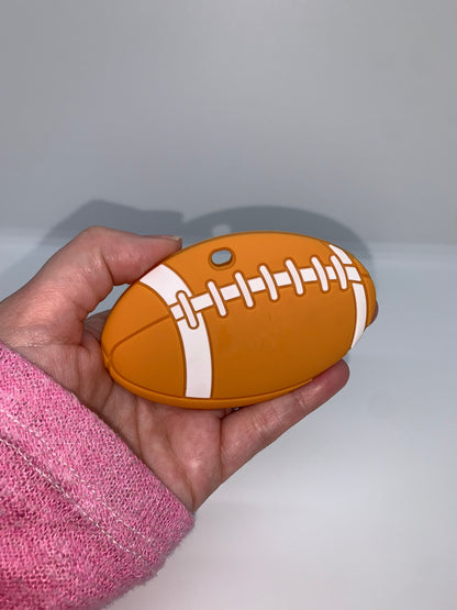 Z- Teether Football Teether, Food Silicone Teether,  Sports Teether Pendant, Teething