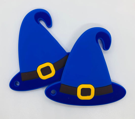 Teether Witches Hat Teether, Halloween Silicone  Teether,  Teether Pendant, Teething, Pacifier Clip