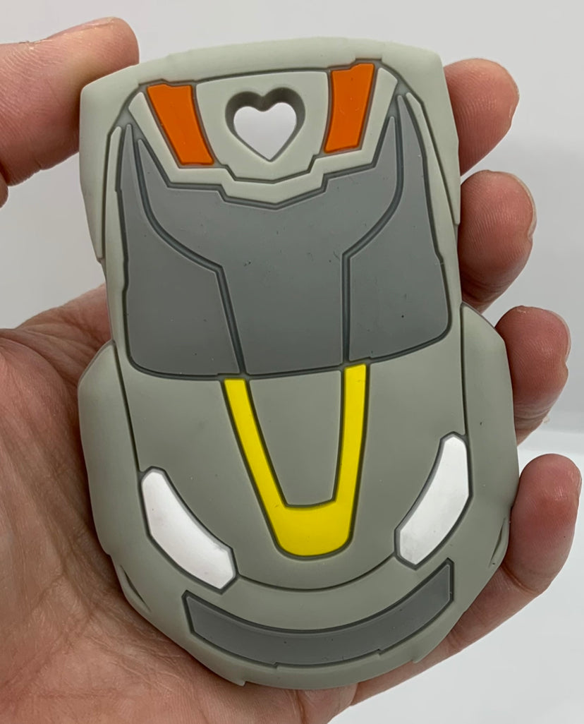Z- Teether Race Car Silicone Teether, Car Silicone Teether
