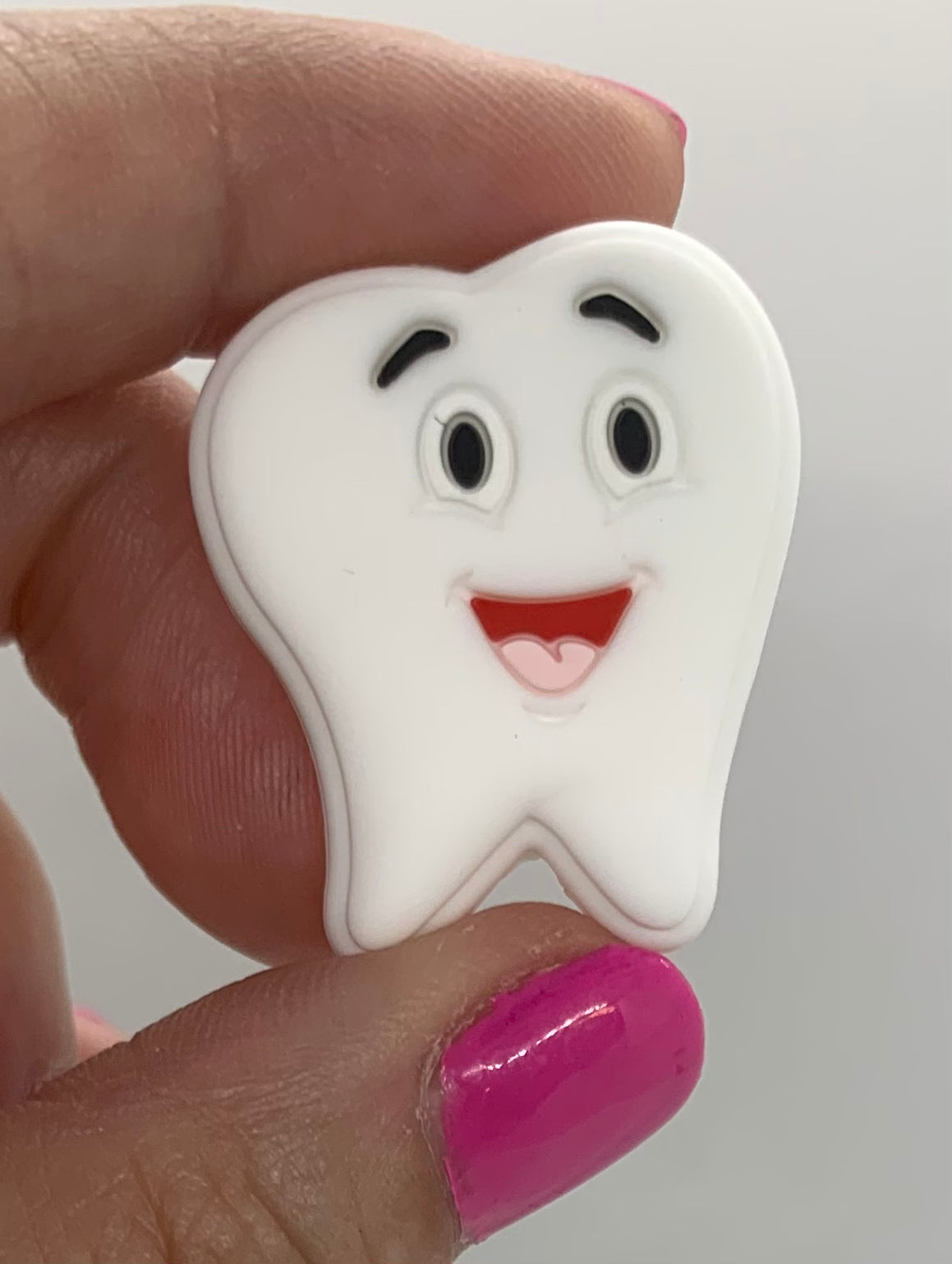 Tooth Focal Silicone Bead – The Silicone Bead Store LLC