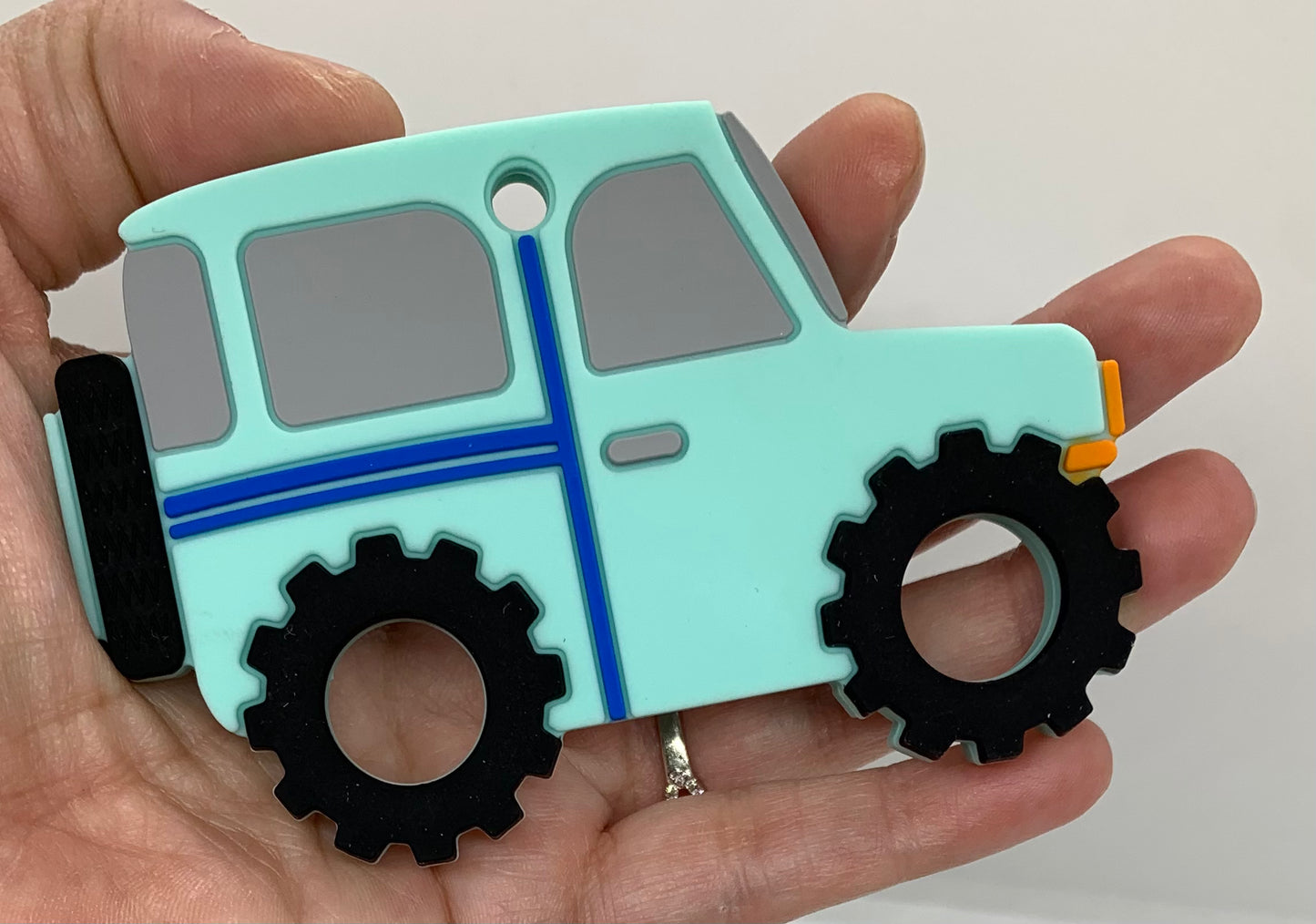 Z- Teether Jeep Silicone Teether, Car Silicone Teether, Teether Pendant