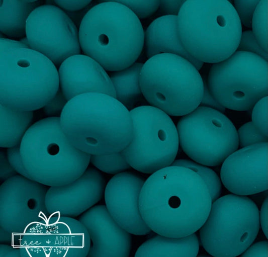 14mm ABACUS Lagoon Silicone Beads